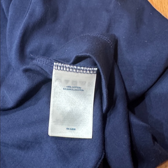 Lands End | Navy Robe | Full Length | Dressing Gown | 💯 Cotton | size 2X - Picture 6 of 7